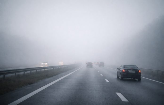 Магла и одрони на патиштата, апел за внимателно возење