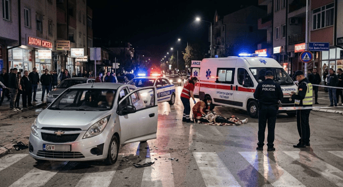 Трагедија во Гостивар: Тешко повреден 21-годишен пешак на булеварот „Браќа Гиноски“